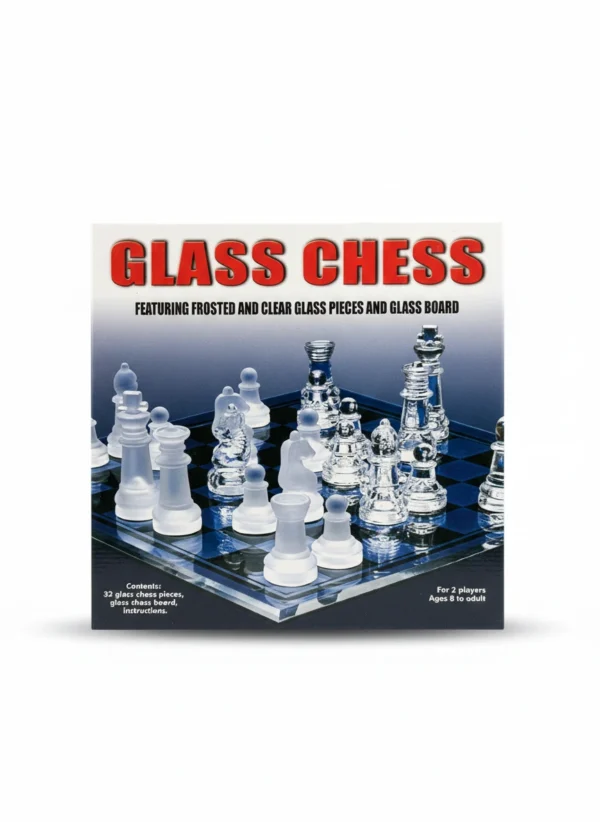 شطرنج زجاج حجم كبير