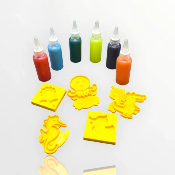 لعبة الالوان المائية السحرية