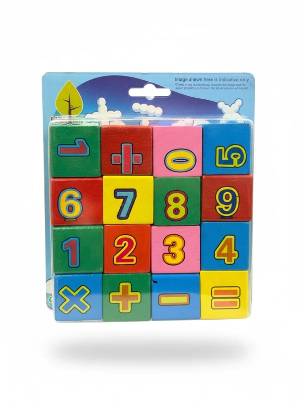 مكعبات خشب 6 وجه