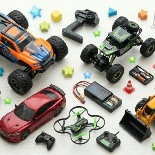المركبات وألعاب التحكم عن بعد