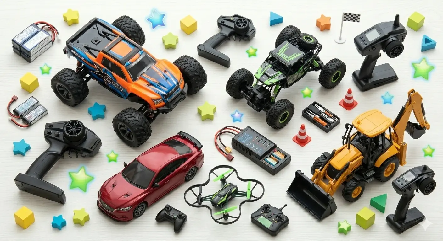 المركبات وألعاب التحكم عن بعد المركبات وألعاب التحكم عن بعد