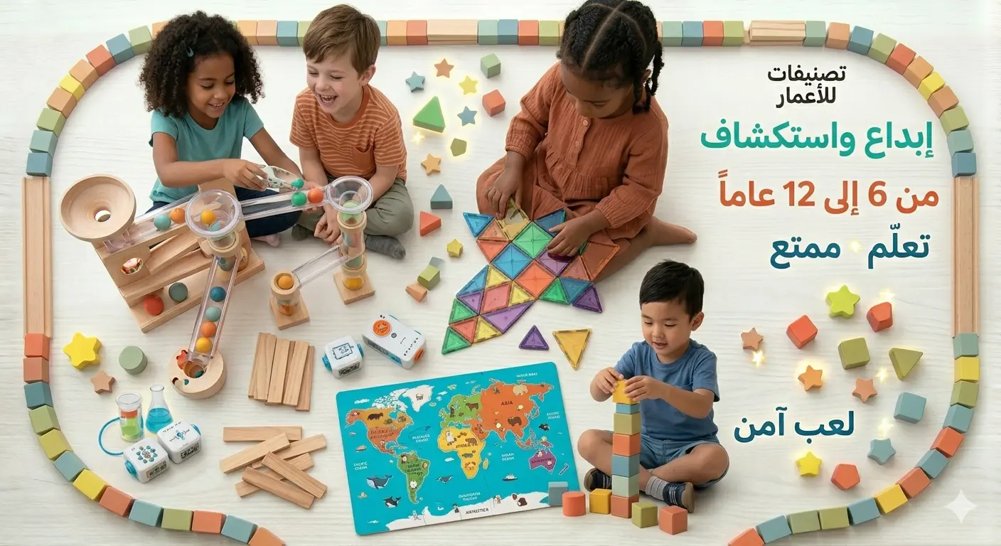 من 6 إلى 12 عاما